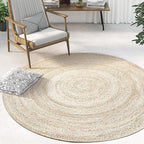 Vloerkleed jute – Wasbaar, anti-slip, huisdiervriendelijk – Ideaal voor de woonkamer
