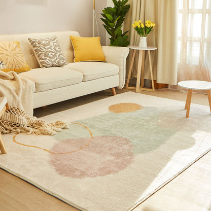 Vloerkleed – Anti-slip | Katoenmix | Easy Care, Multi-kleuren kleurblok design