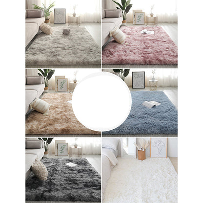 Vloerkleed – Ontspannend en veelkleurig – Synthetisch met anti-slip achterkant, kleurbestendig