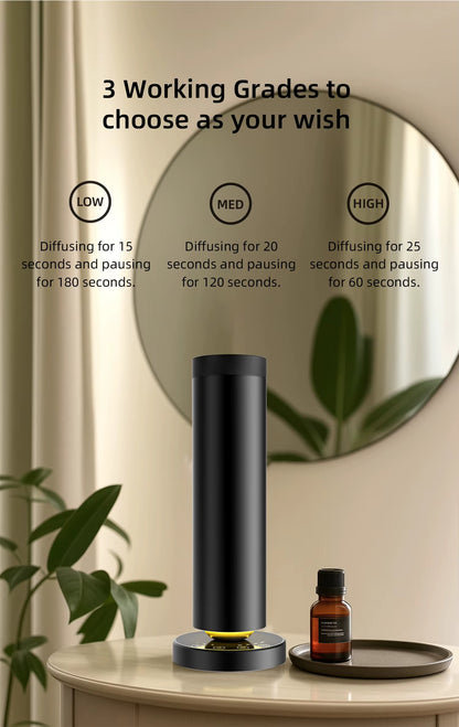 Tall Floor Aroma Diffuser M-090L | 120ml | Bluetooth & Remote Control