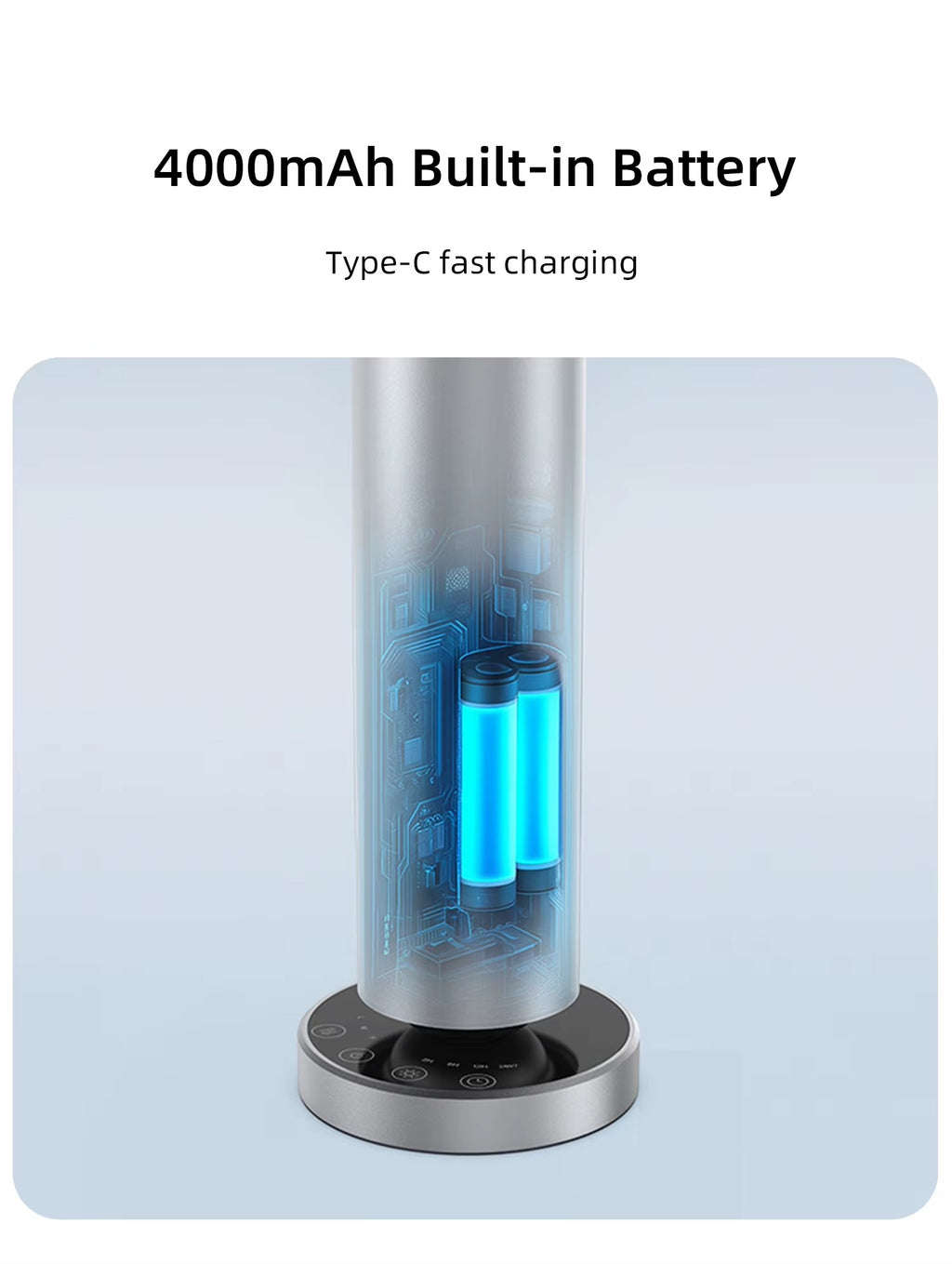Tall Floor Aroma Diffuser M-090L | 120ml | Bluetooth & Remote Control