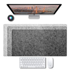 Bureau onderlegger | Vilt | Antislip voor kantoor en gaming - POUEV