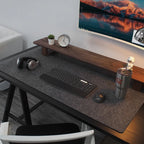 Bureau onderlegger | Vilt | Antislip voor kantoor en gaming - POUEV
