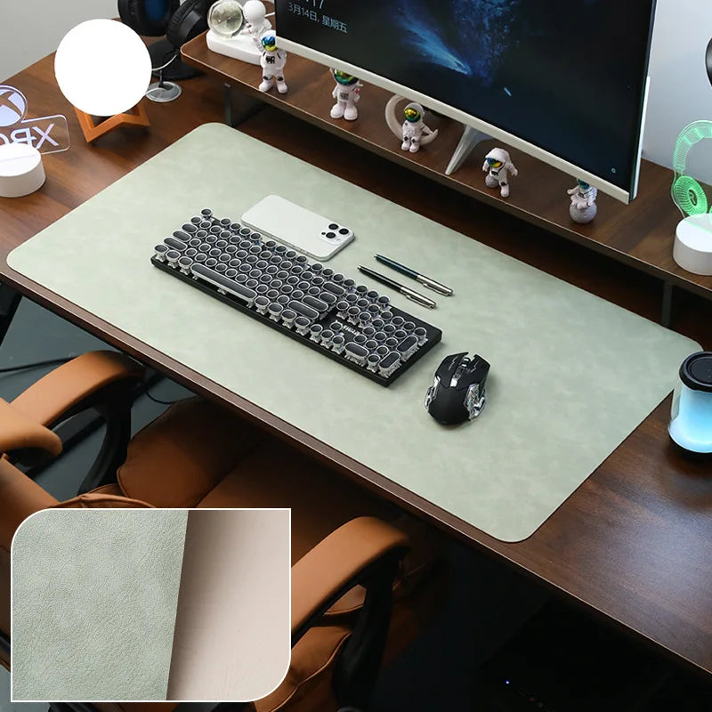 Bureau onderlegger | PU leer | Antislip functie - POUEV