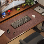 Grote Mousepad – Waterdicht | Antislip PU Suede Desk Mat voor Computer en Gaming - POUEV