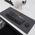 Bureau onderlegger | Vilt | Antislip voor kantoor en gaming - POUEV