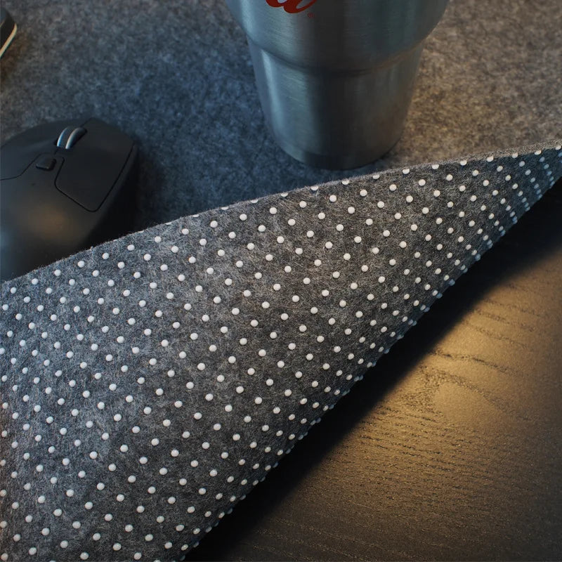 Bureau onderlegger | Vilt | Antislip voor kantoor en gaming - POUEV