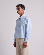 Casual overhemd | 100% katoen | Lange mouwen met knopen